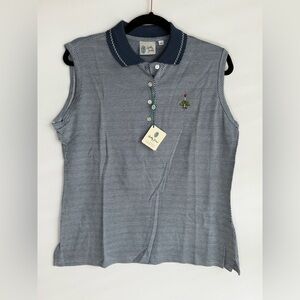 Bobby Jones sleeveless polo shirt • NWT • Women’s medium